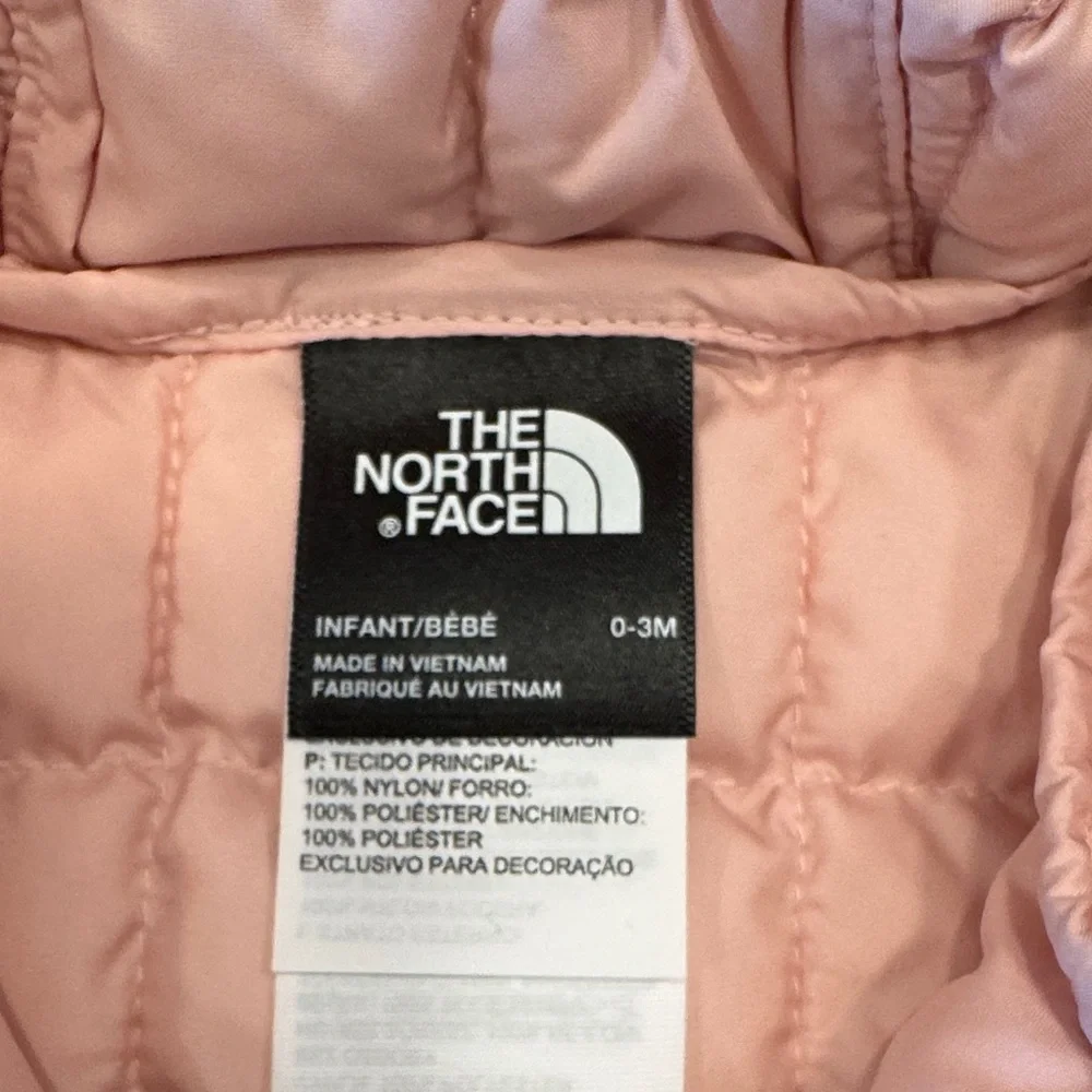 The North Face light pink